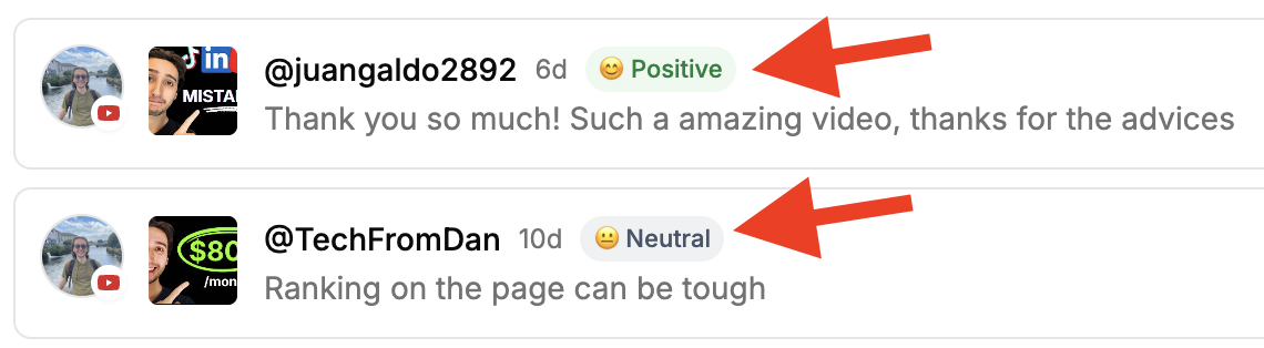 Sentiment Analysis in Your Inbox